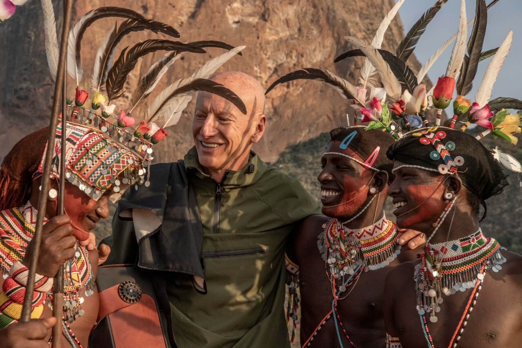 Fotograaf Jimmy Nelson in Kenia